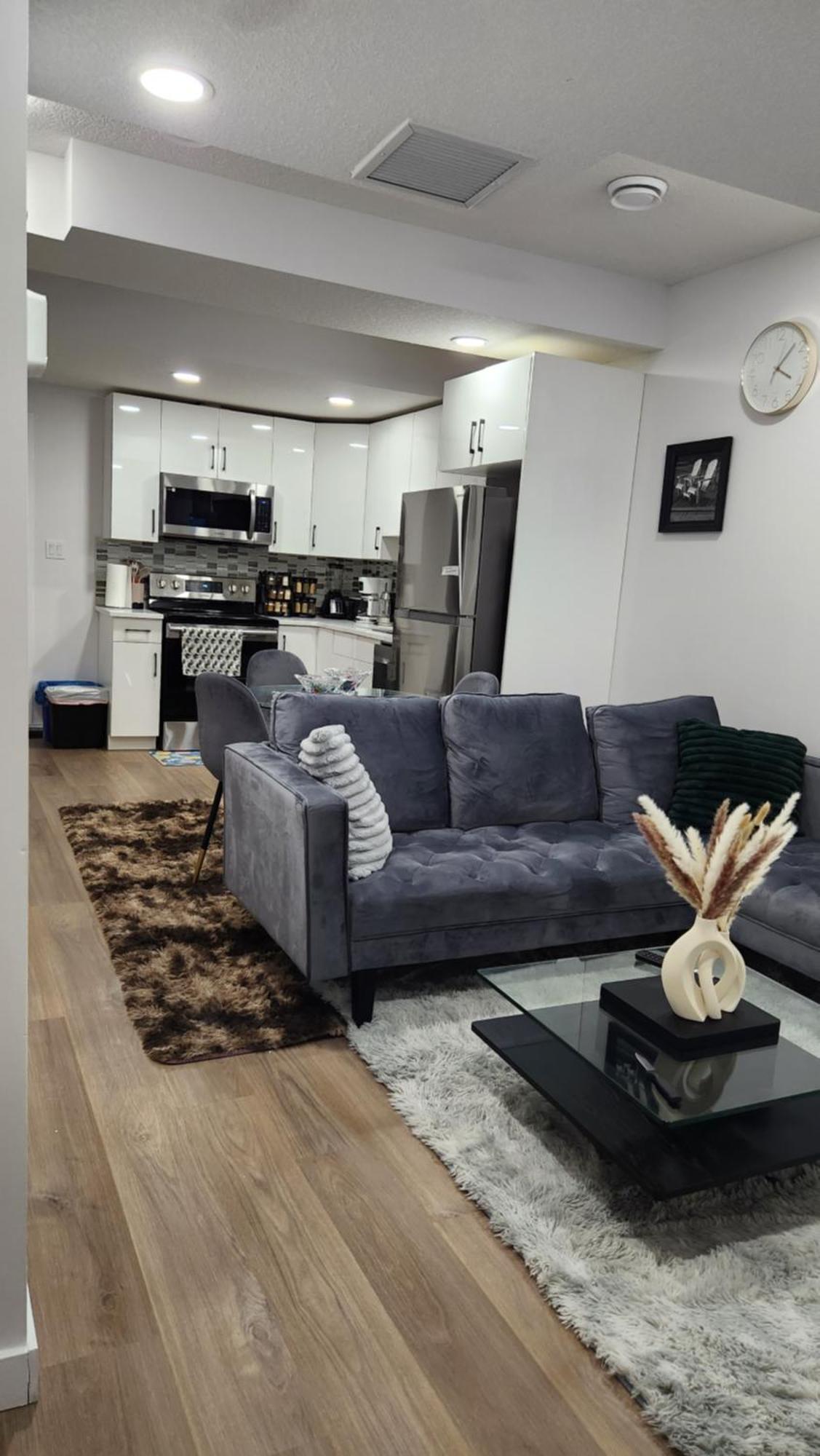 Modern 2 Bedroom Basement Suite At West Edmonton Exterior photo